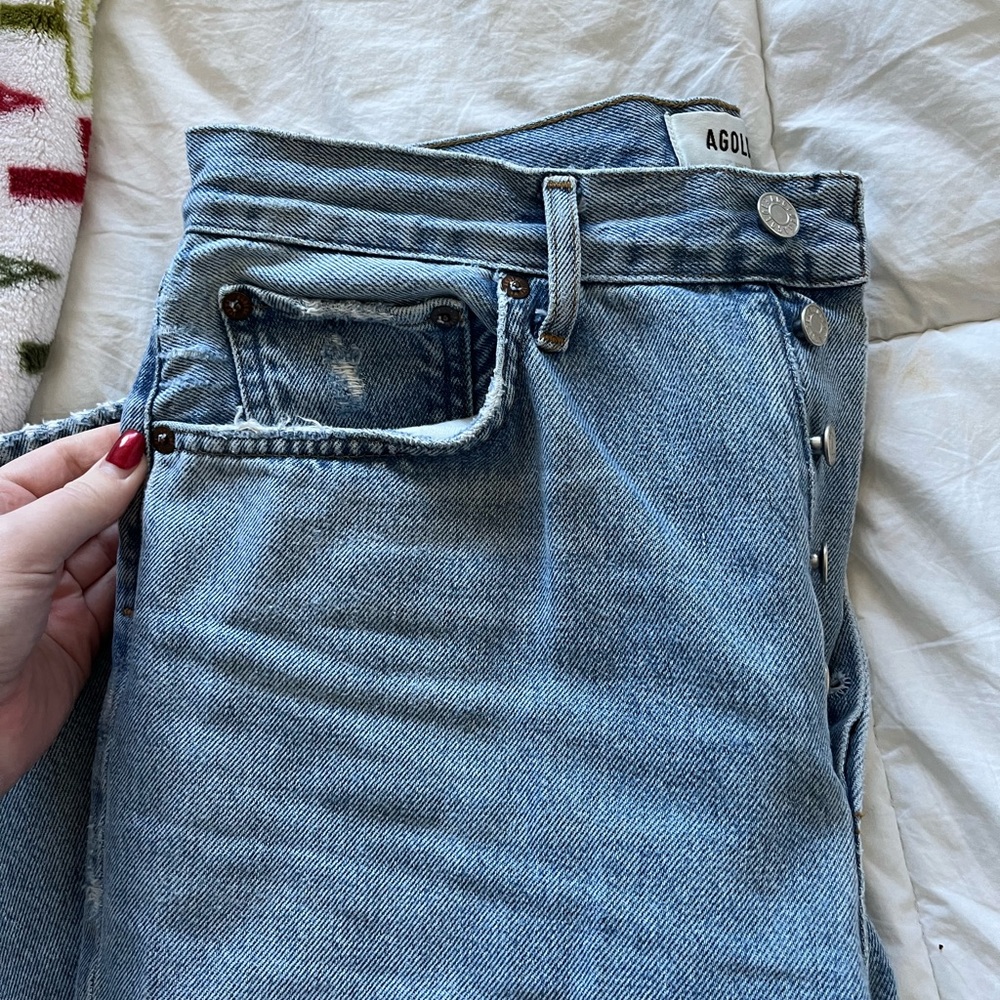 COPY - Agolde high rise wide leg Jean
